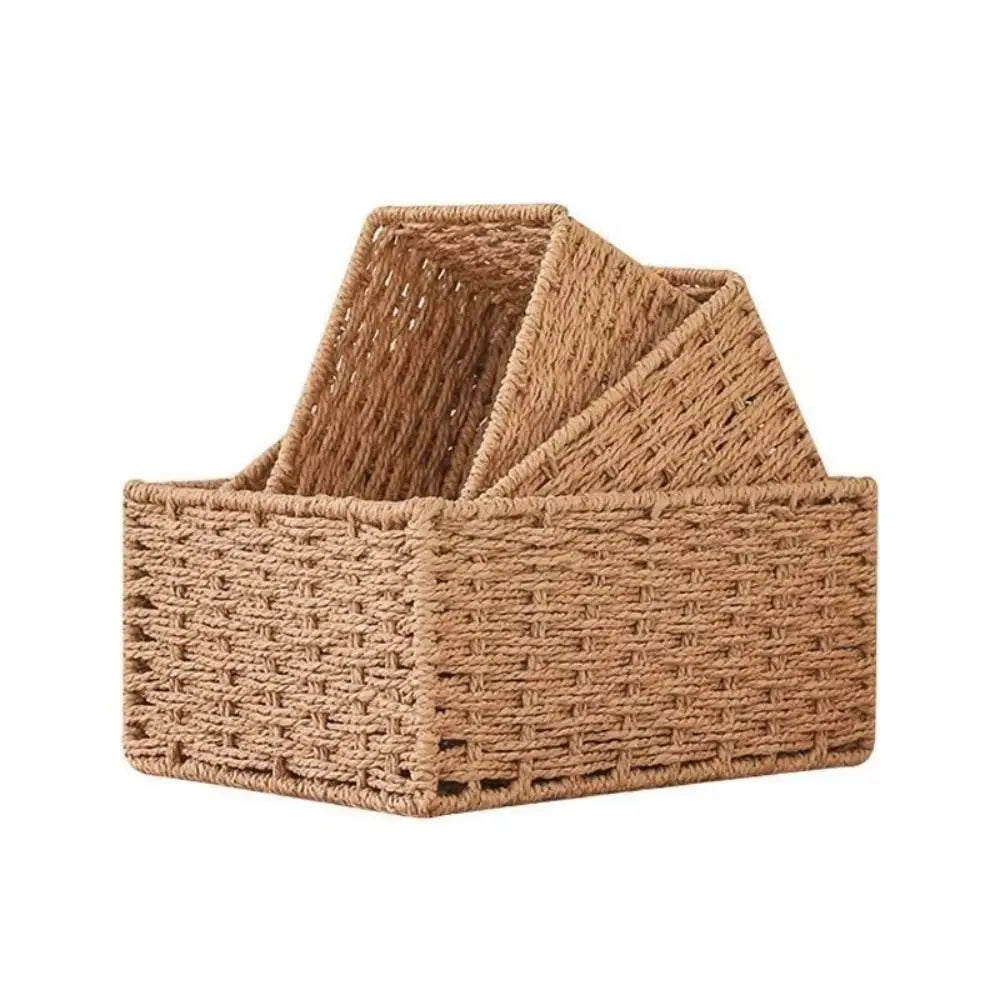 Handwoven Storage Basket – Reusable