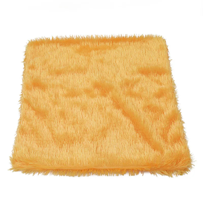 Soft Plush Faux Fur Throw Pillow Covers – Luxurious Decorative Cushion Cases (Multiple Colors)