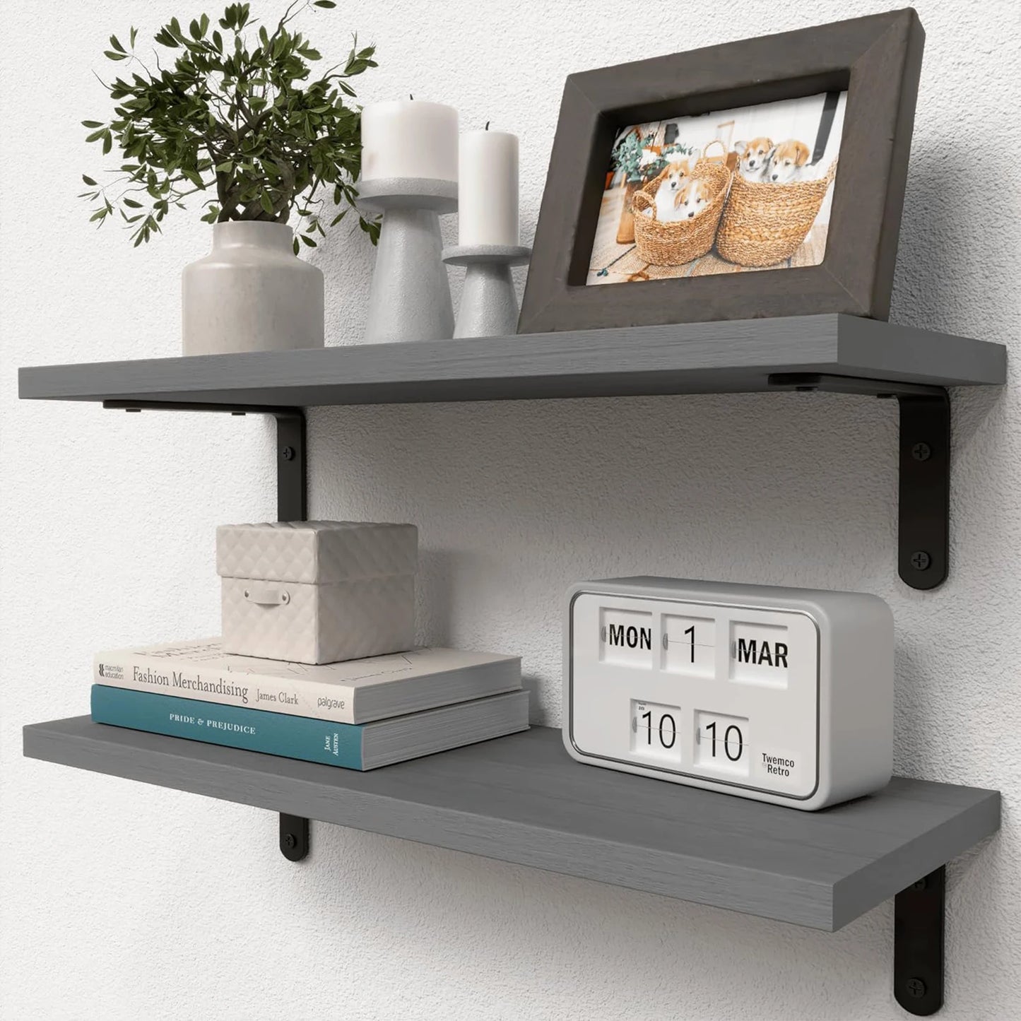Wall Floating Wall Shelves - Set of 2