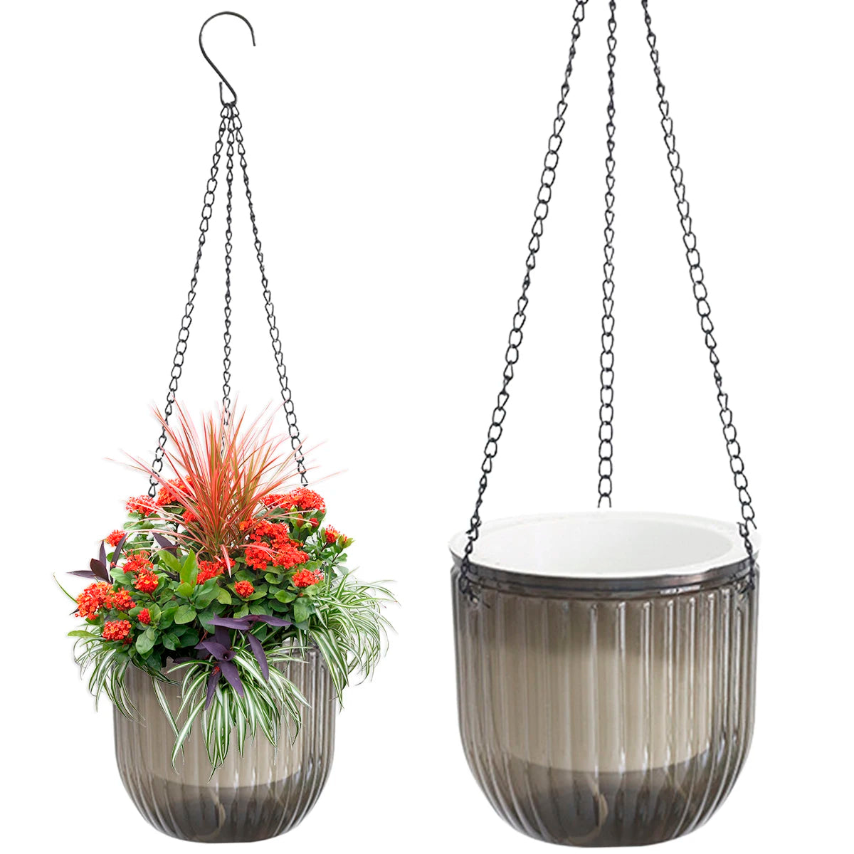 Flower Hanging Metal Hook with Bracket