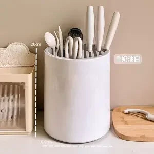 Rotating Kitchen Knife Holder Storage Rack