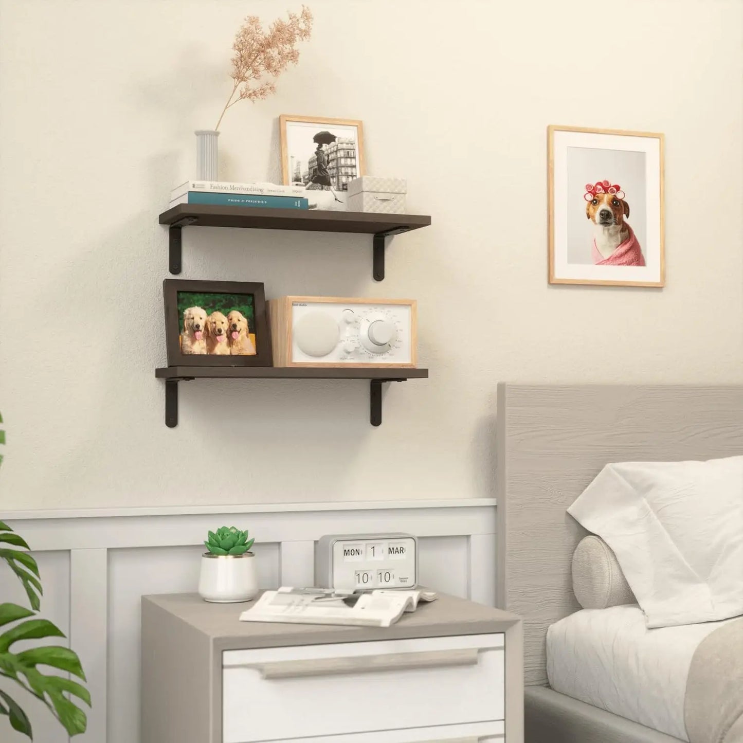 Wall Floating Wall Shelves - Set of 2