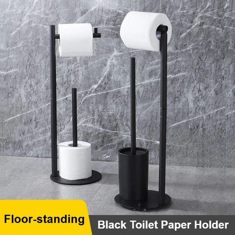 Floor-standing Toilet Paper Holder