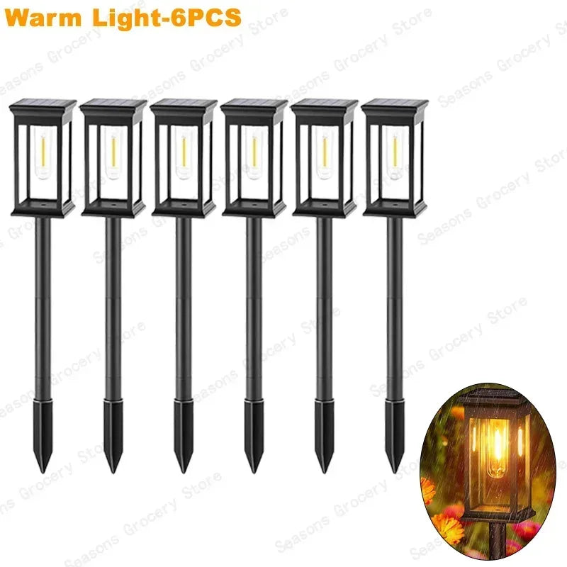 Waterproof LED Solar Lights – Automatic Dusk‑to‑Dawn Outdoor Lighting