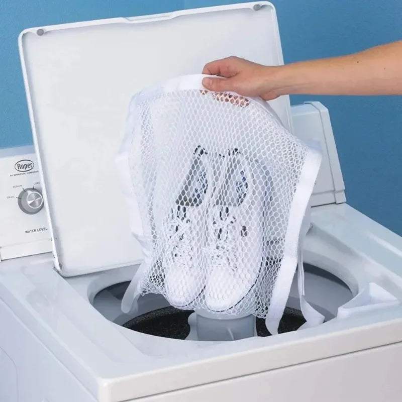 Sneaker Mesh Washing Bags – Laundry Shoe Protectors (1/2/3 Pack)