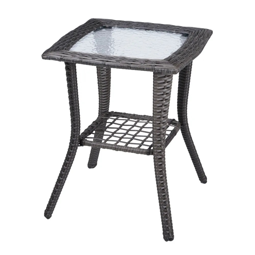 All-Weather Outdoor Side Table - Tool Free Assembly