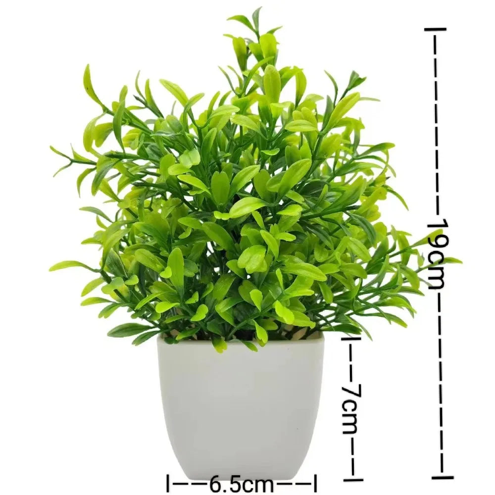Mini Artificial Potted Plants - Home Decor