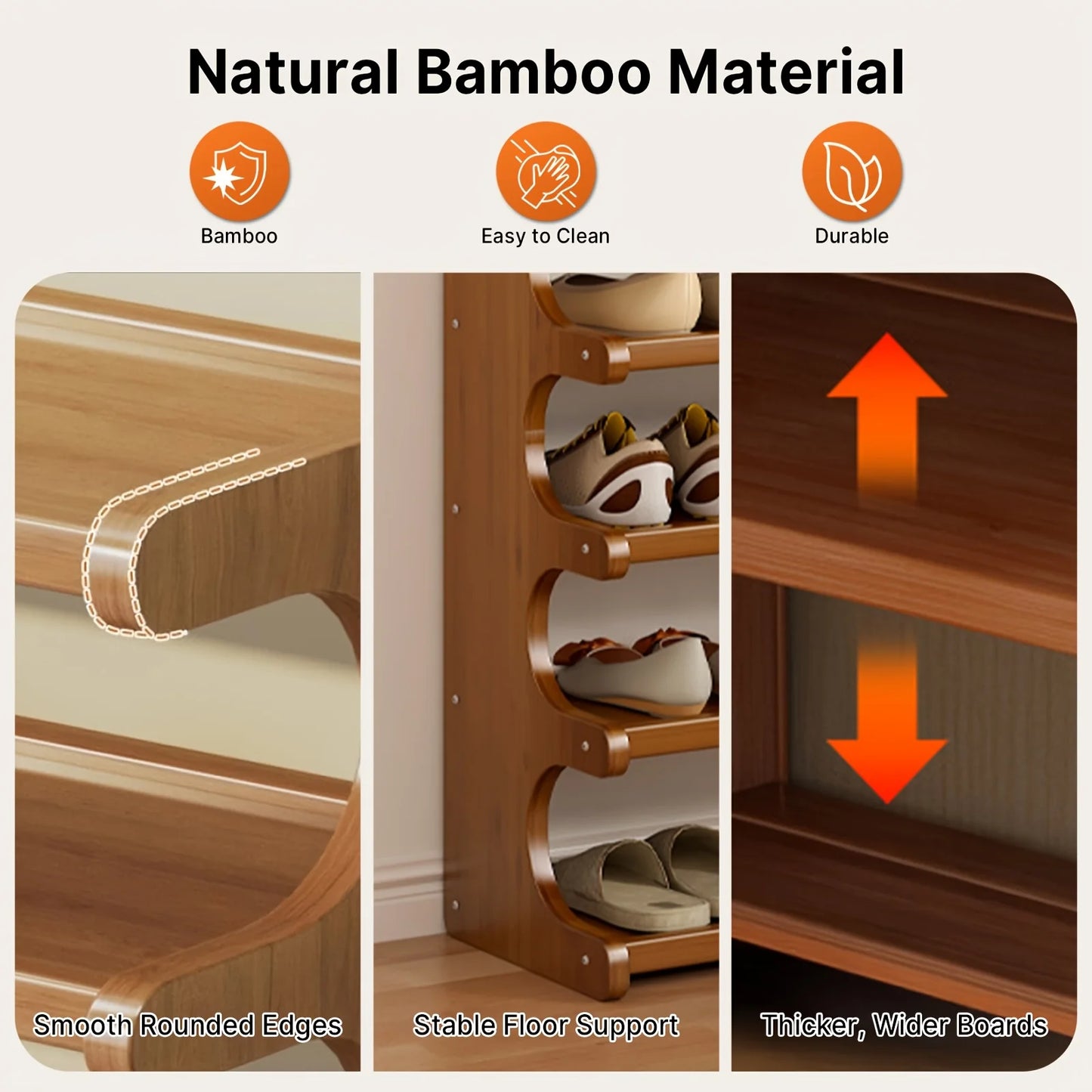 Multi-Tier Shoe Storage Rack