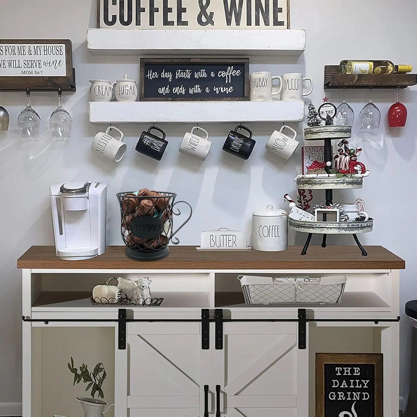 Coffee Pods Storage Basket/Holder for 35 K Cups
