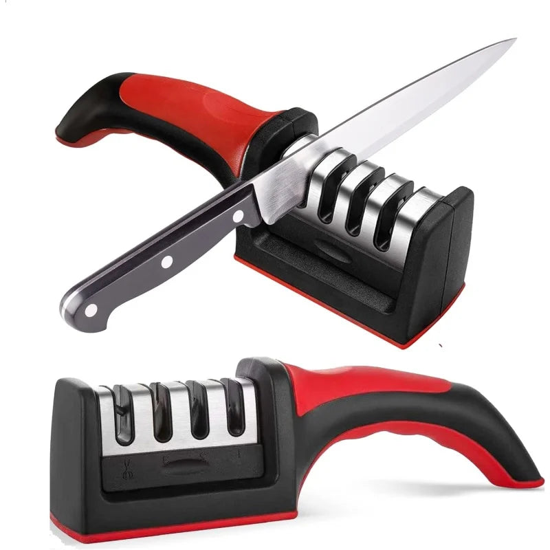 1‑Pack Manual Knife Sharpener – Compact, Easy‑Use Tool for Restoring Sharp Blades