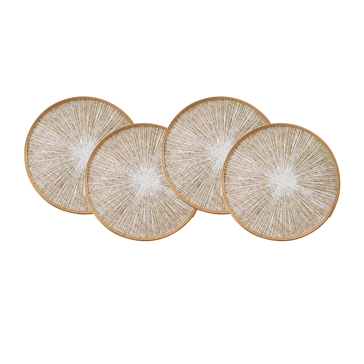 Round Macrame Placemats - 15 Inches