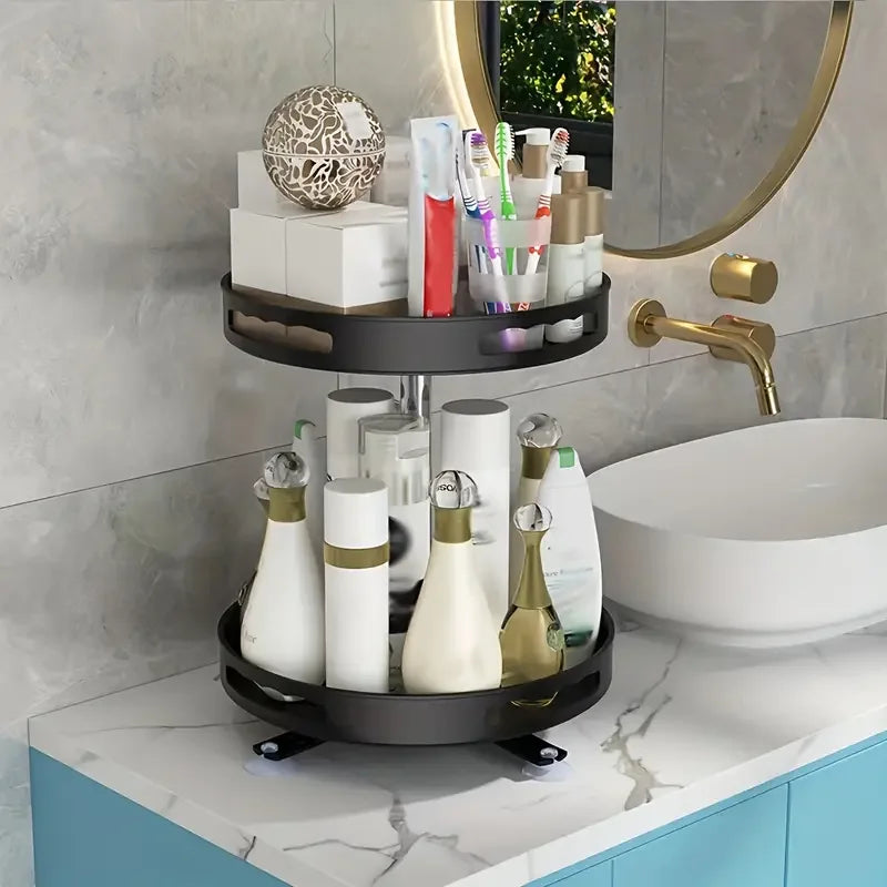Multi-purpose 360° Rotating Countertop Kitchen Storage