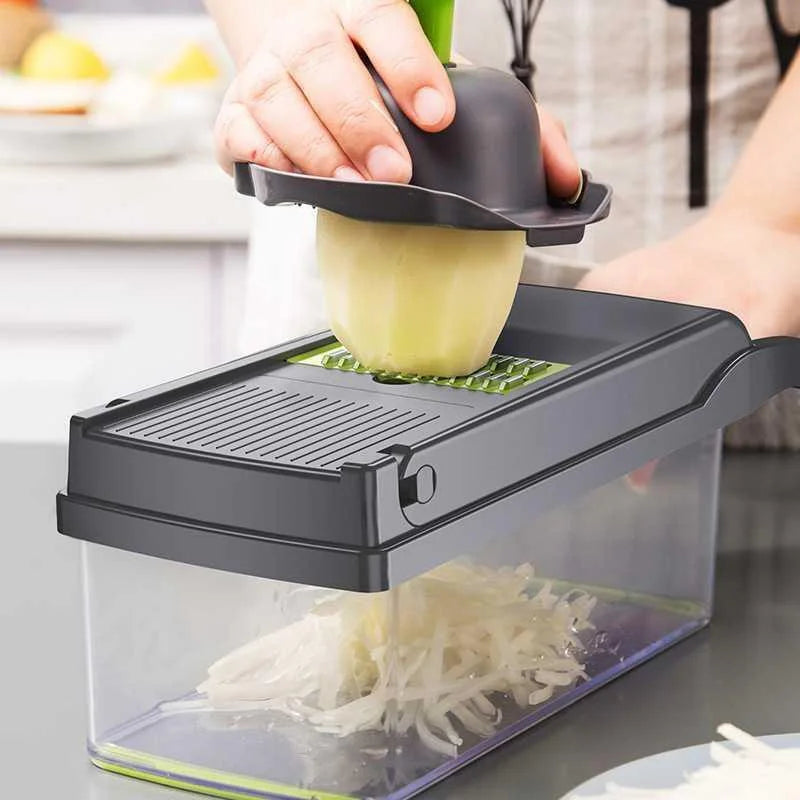 Vegetable Cutter with Safe Hand Guard