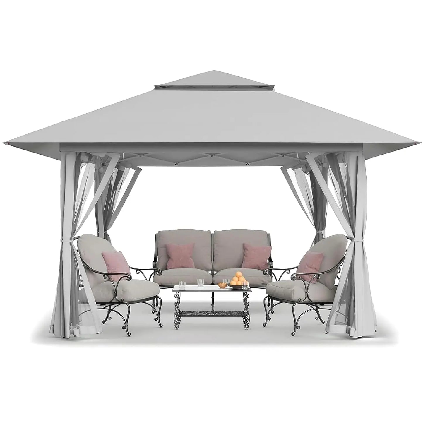 13×13 Waterproof Canopy Tent – Large Pop‑Up Outdoor Shade Shelter for Patio & Backyard