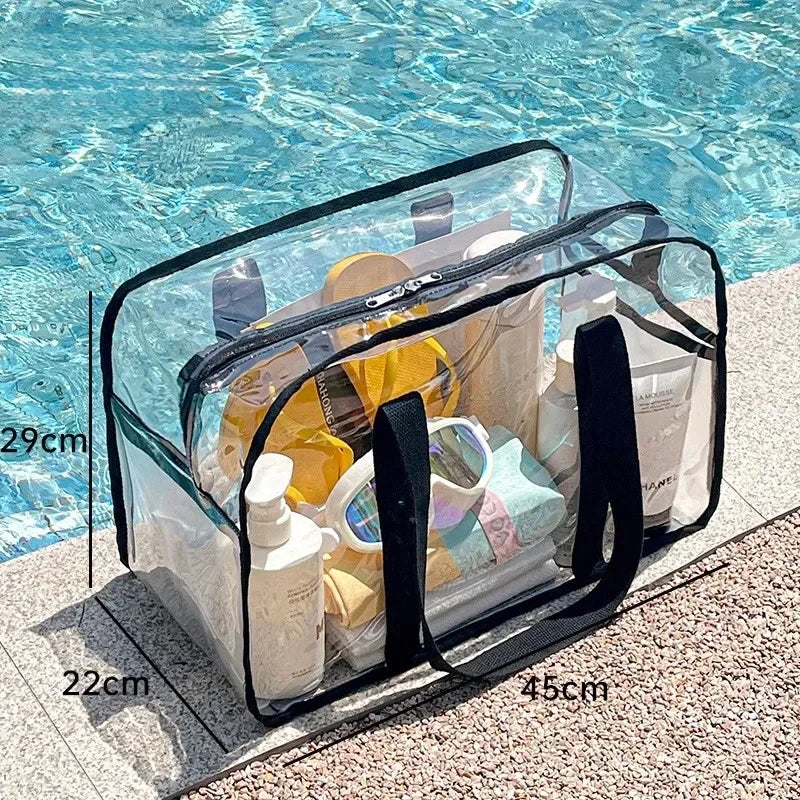 Transparent Waterproof Swimming Beach Bag