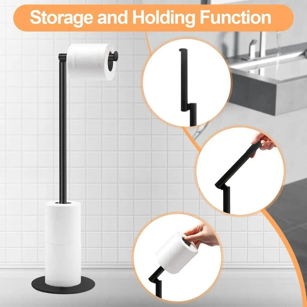Stainless Steel Toilet Paper Stand Holder