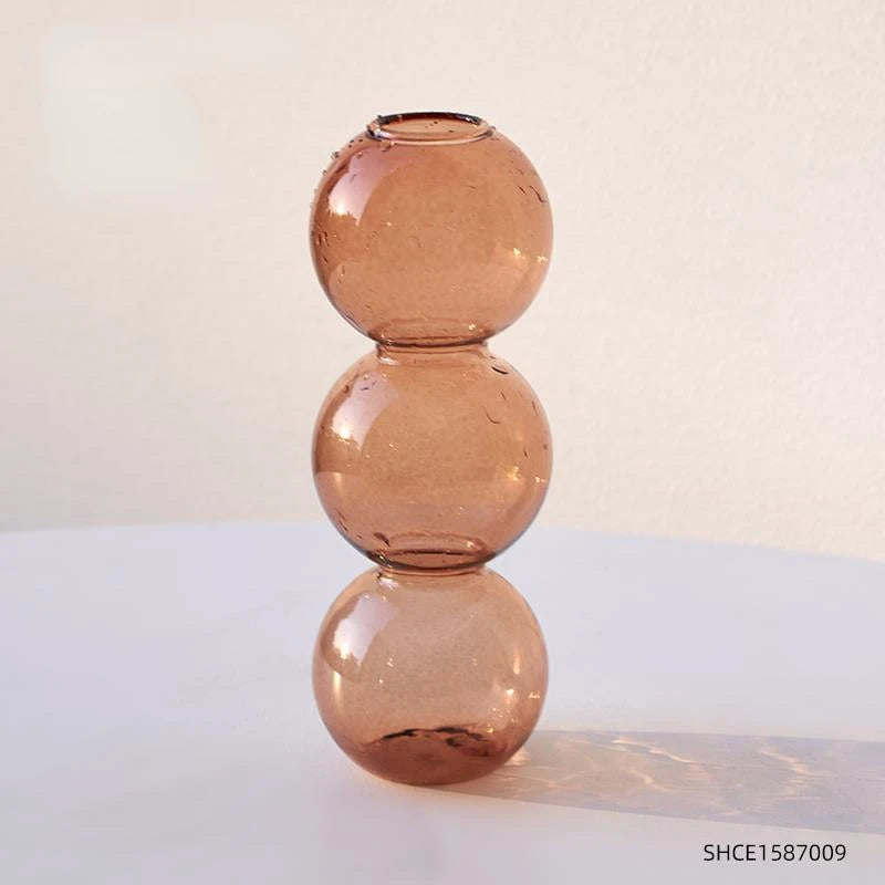 Nordic Glass Terrarium Vase for Plant & Flower Decor