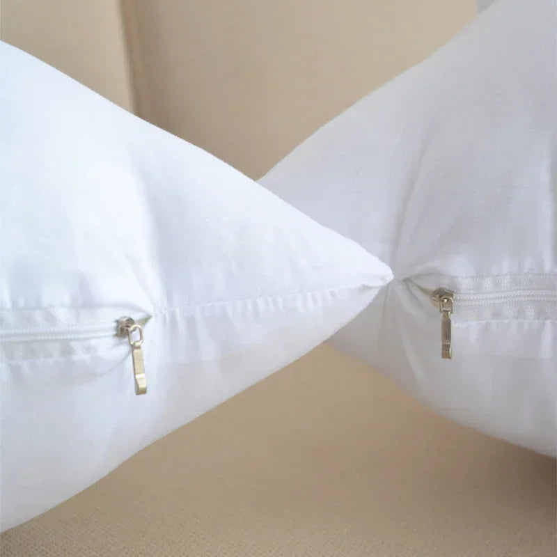 18×18" White Throw Pillows – Perfect for Pillow Covers - Sold in 2‑ or 4‑Piece Packs