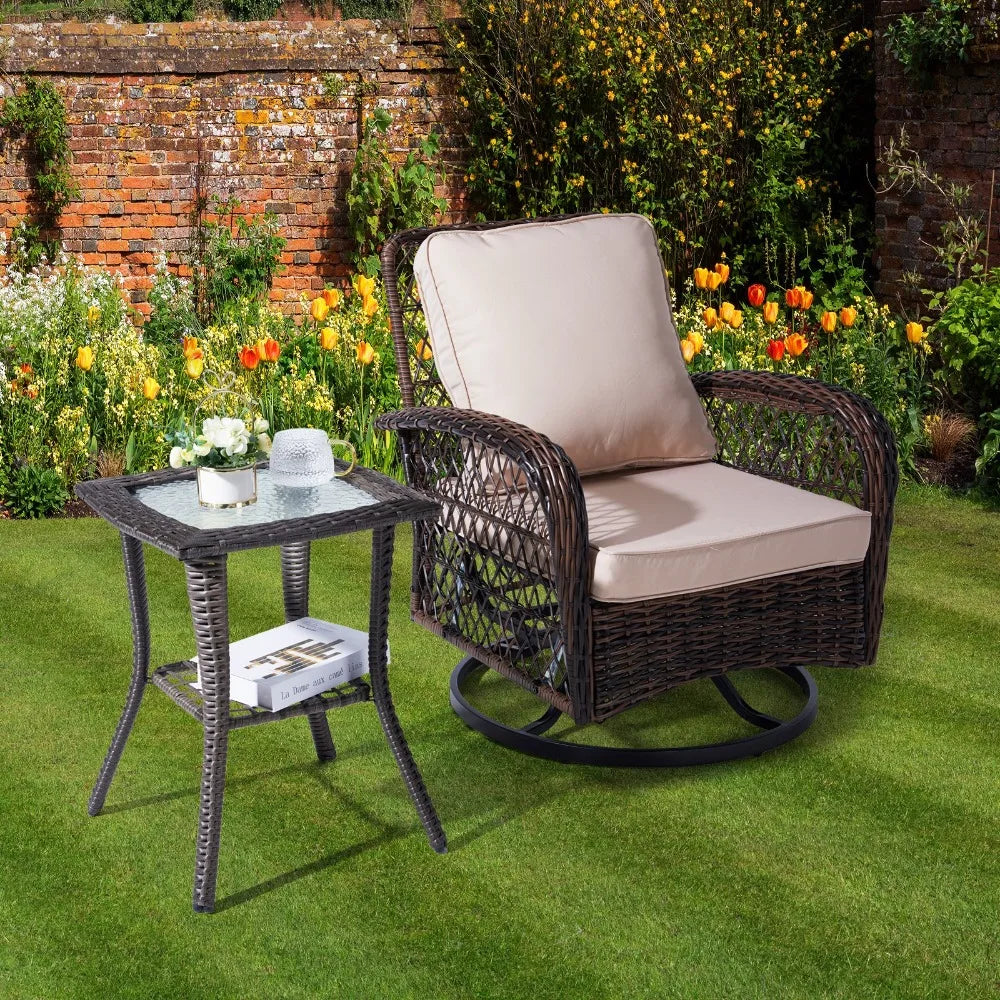 All-Weather Outdoor Side Table - Tool Free Assembly