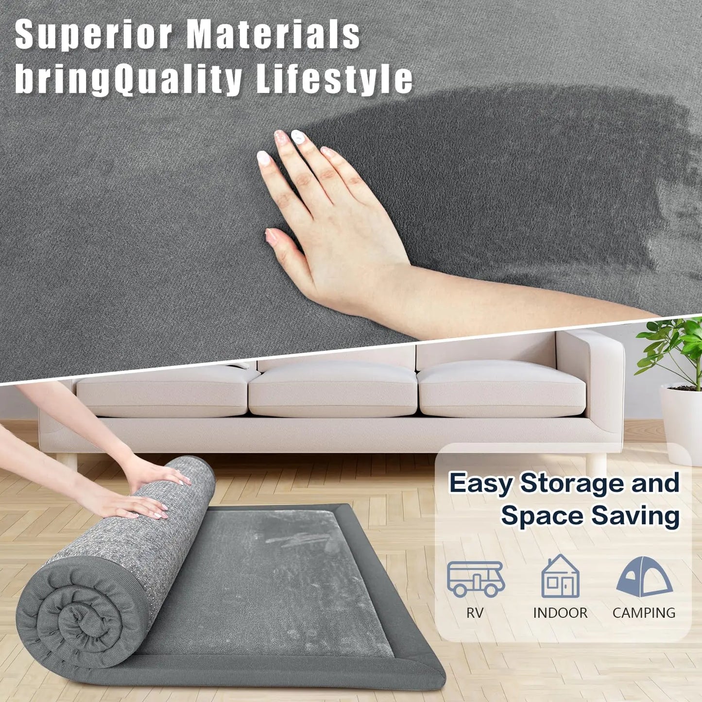 Large Thick Mat,  Non-Slip