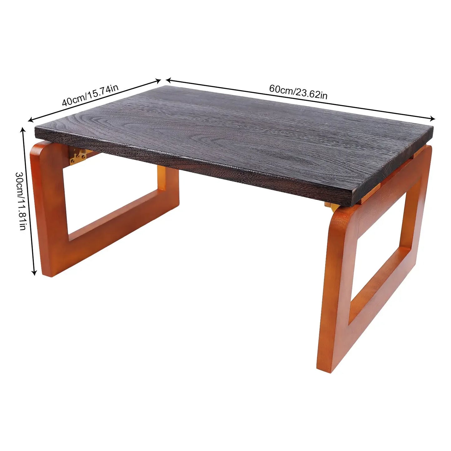 Folding Wooden Coffee Table 60x40x30cm