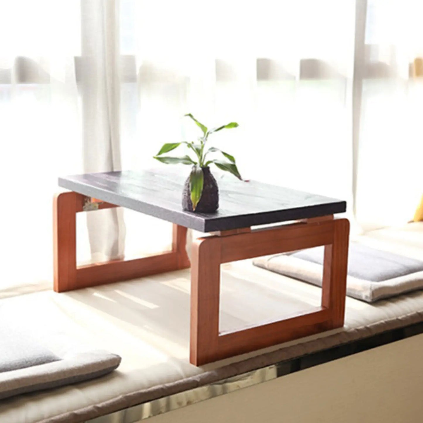 Folding Wooden Coffee Table 60x40x30cm