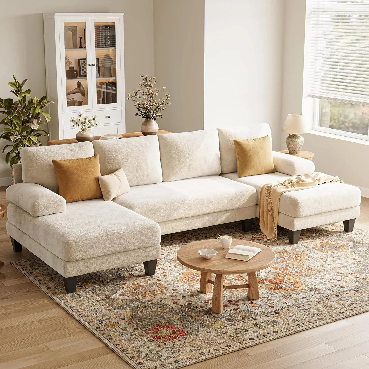 U-Shaped Sectional Couch