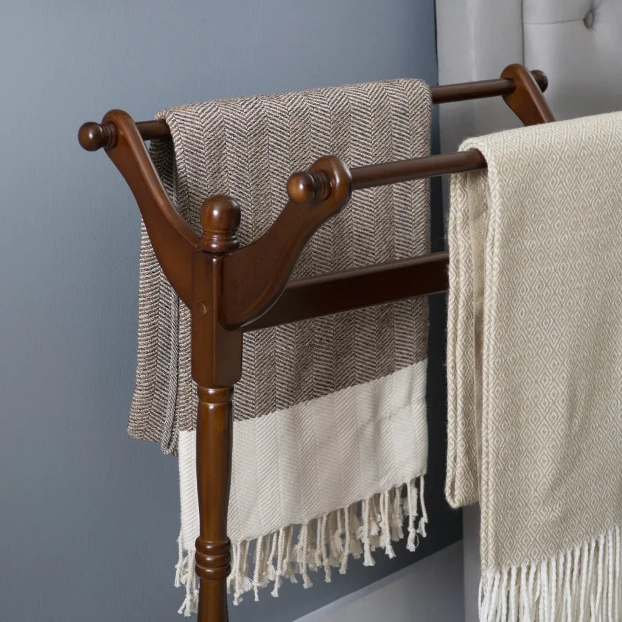 Cherry Blanket Rack