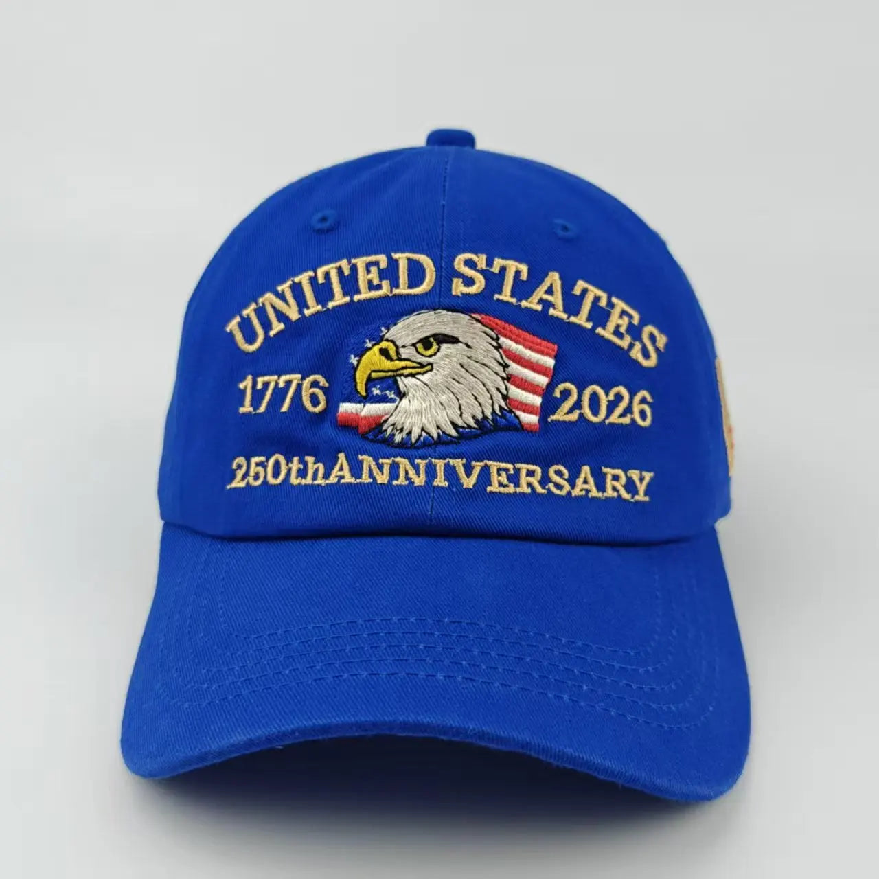 250th Anniversary Hat USA Patriotic Baseball Cap - Eagle Embroidered Baseball Hats for Men Women 250 Year Anniversary Cap