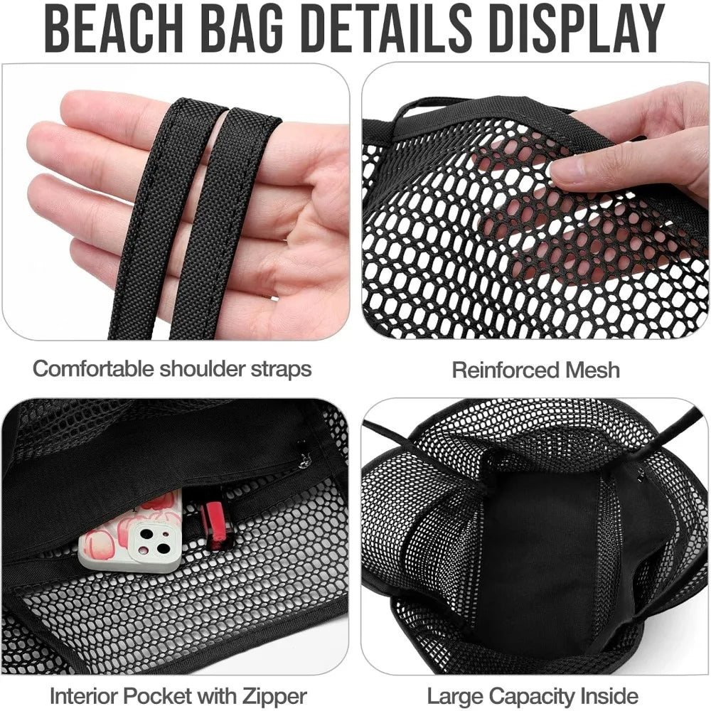 Beach Bag with Mini Pocket - Sand proof