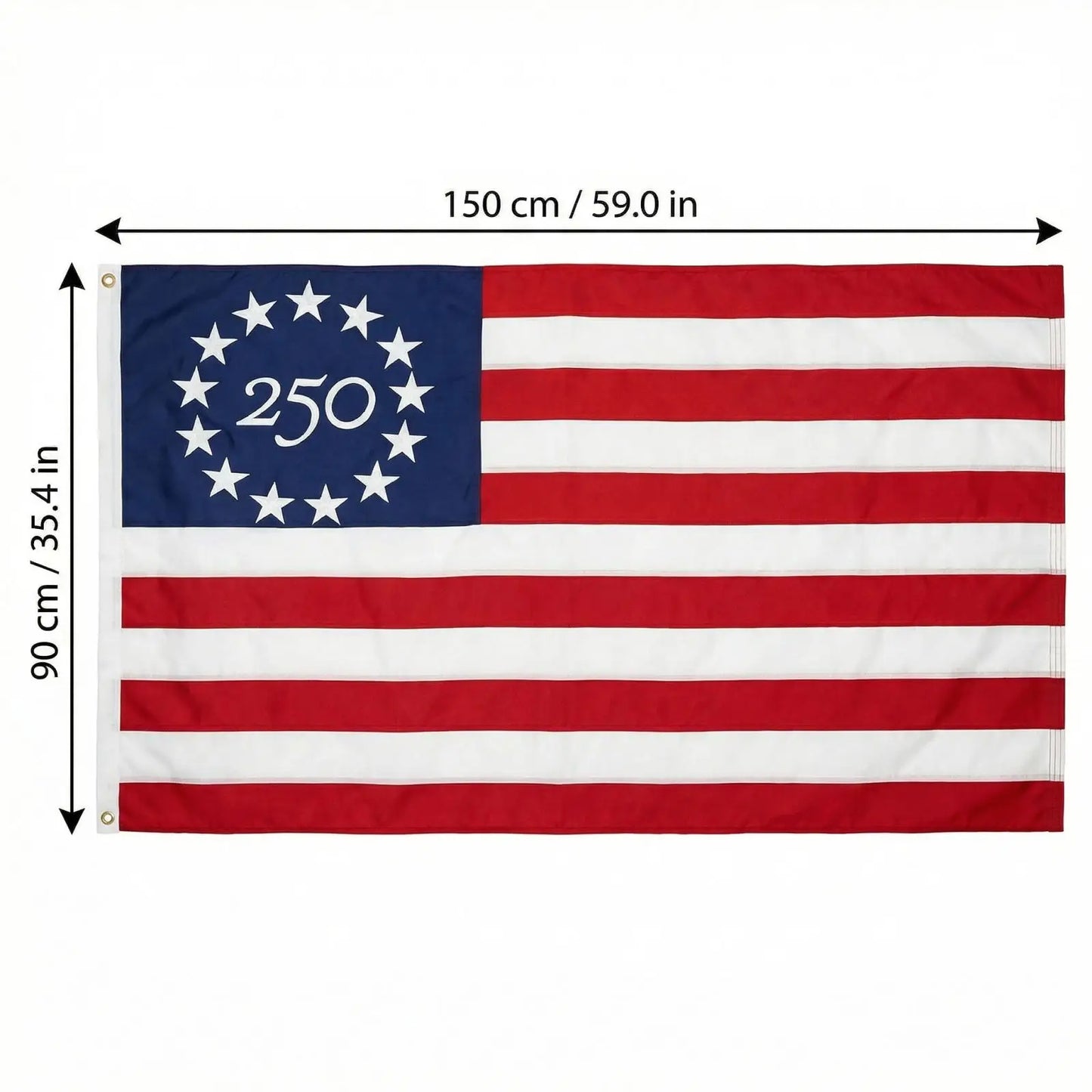 3x5 Ft Outdoor Yard Flags America 250 Flag 250 Anniversary Usa Flag 250 Year American Anniversary Flag