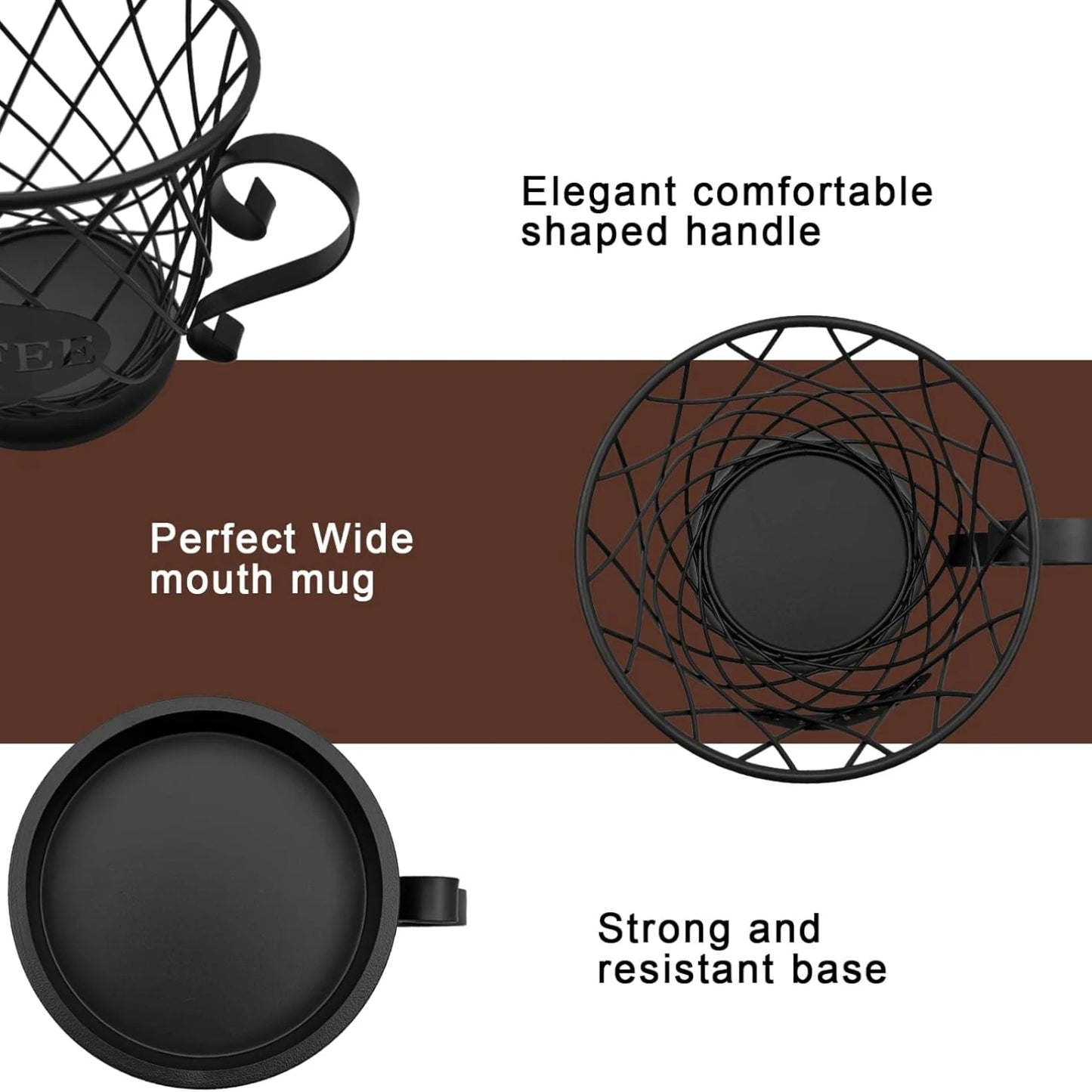 Coffee Pods Storage Basket/Holder for 35 K Cups