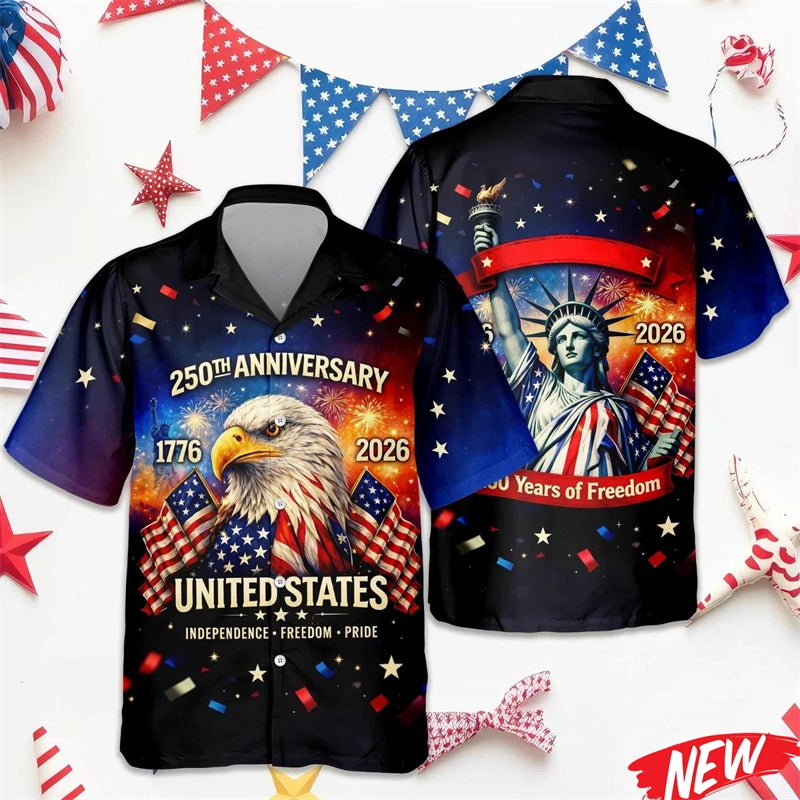 America 250 Years of Freedom Shirt