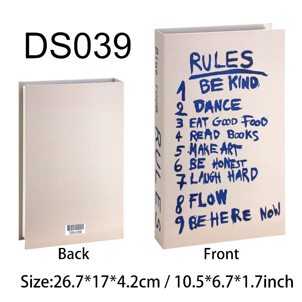 Faux Books for Decoration