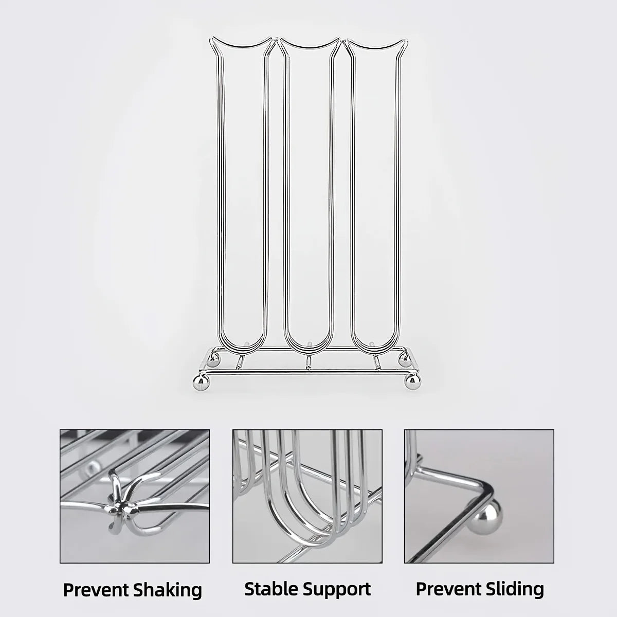 Iron Coffee Capsule Holder for 42 Nespresso Pods - Space Saving, Creatively Assembled Coffee Capsule Holder for Kitchen
