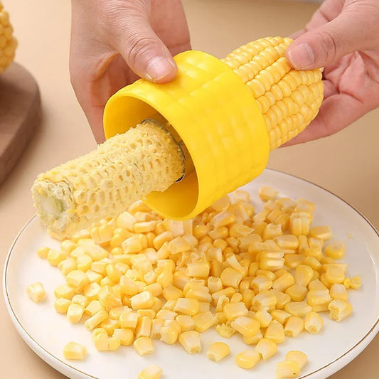 Corn Stripper Peeler – Stainless Steel Cob Cutter & Kernel Remover