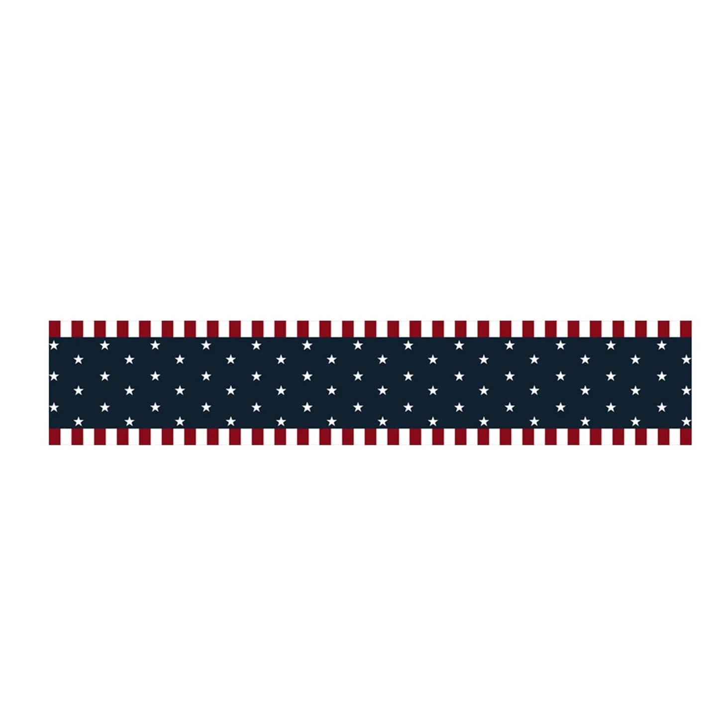 American Flag Table Runner – 4th of July Patriotic Table Décor for Independence Day