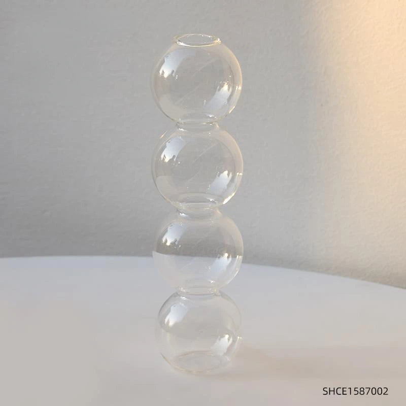 Nordic Glass Terrarium Vase for Plant & Flower Decor
