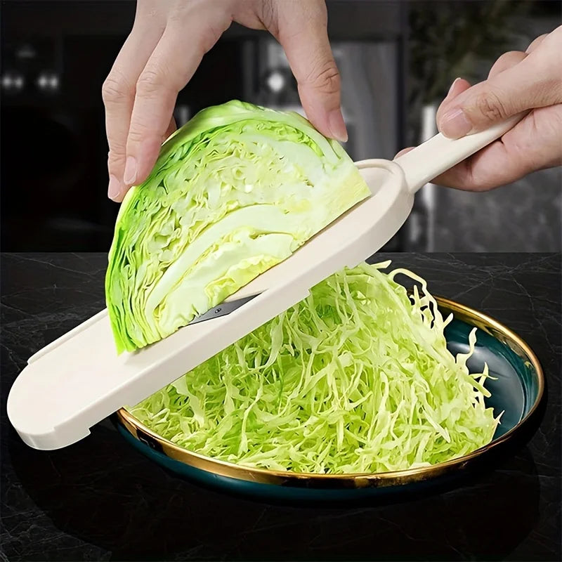 Vegetable Slicer & Shredder – Compact Dual‑Purpose Tool for Salads, Cabbage & Everyday Prep