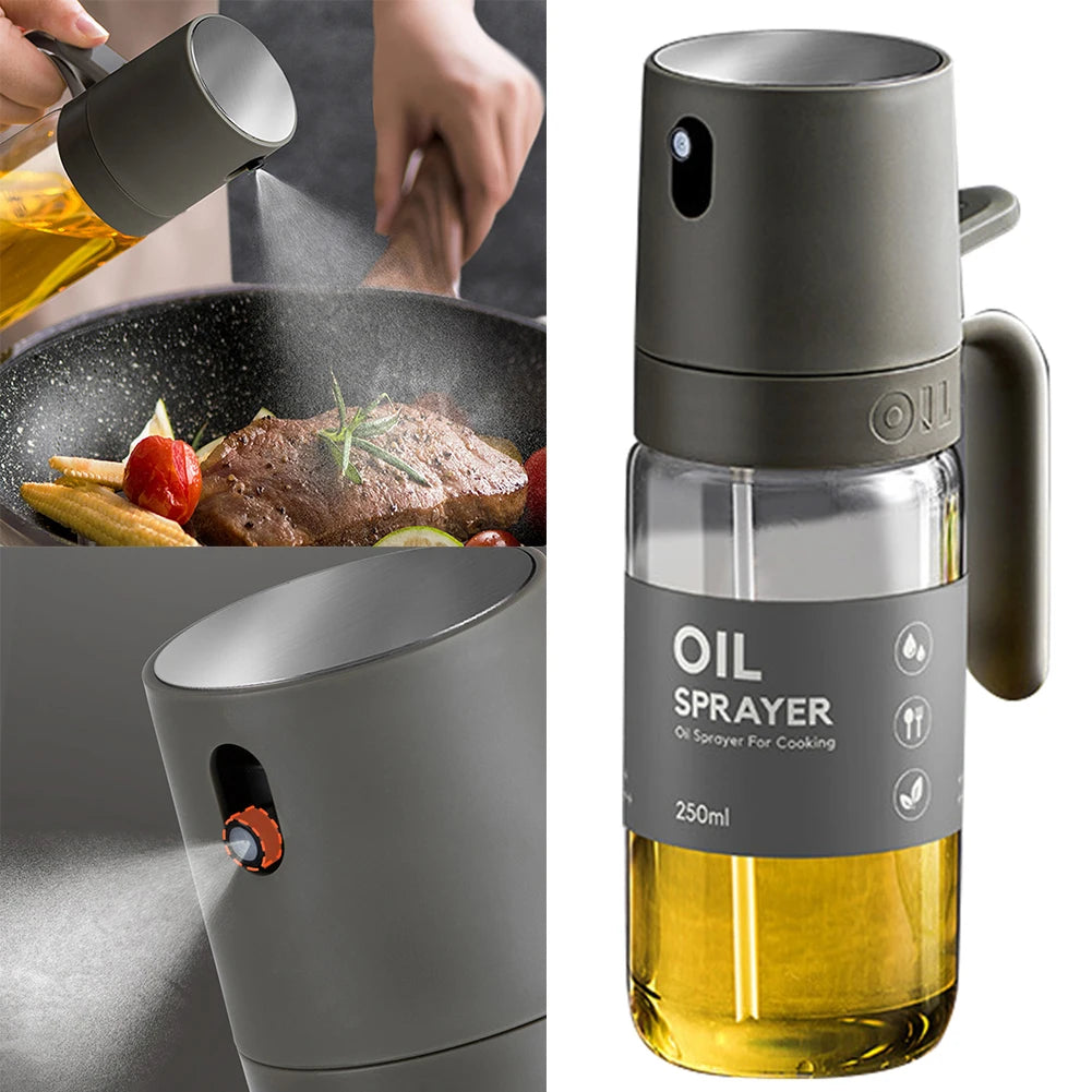 Versatile Olive Oil Sprayer Rust-Proof Refillable Spray Bottle