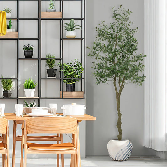 Realistic Artificial Olive Tree – UV‑Resistant Faux Plant for Home & Office Décor