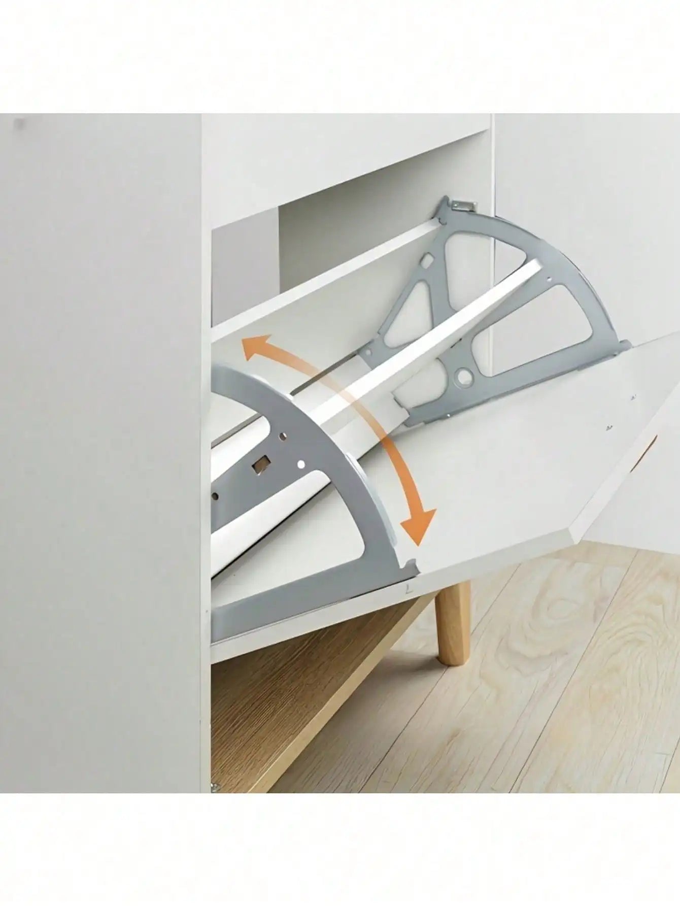 High-Capacity 2-Tier Shoe Rack