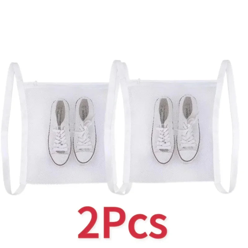 Sneaker Mesh Washing Bags – Laundry Shoe Protectors (1/2/3 Pack)