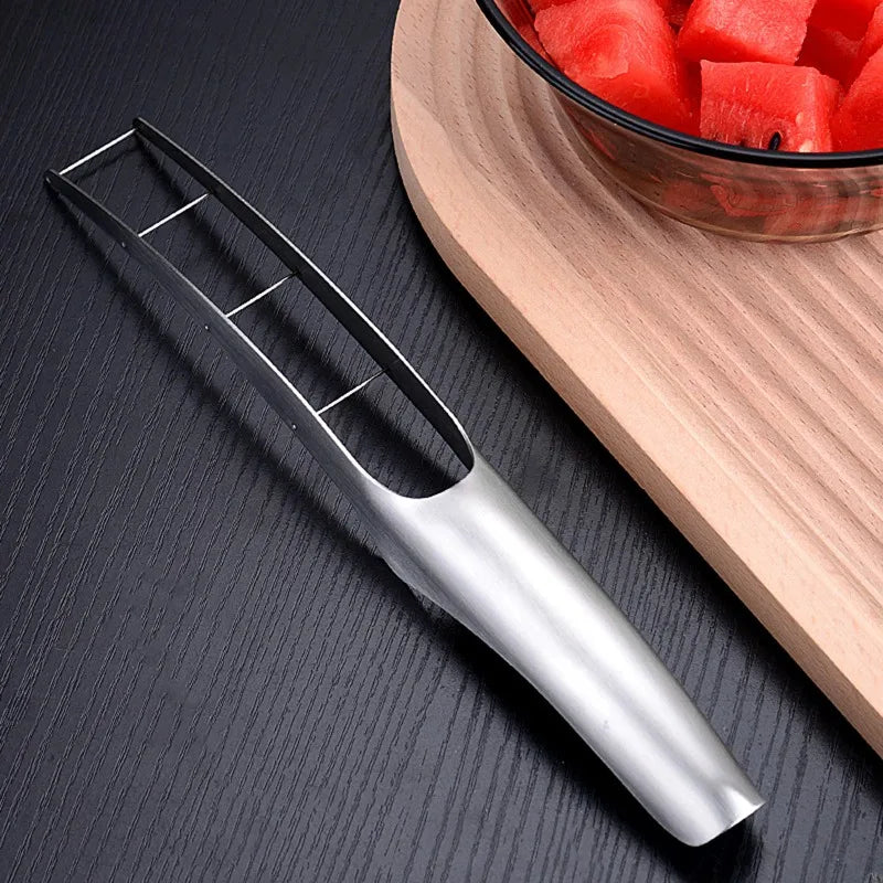 Stainless Steel Watermelon Chopper – Durable Fruit Cutter for Easy Serving at Parties & Family Gatherings