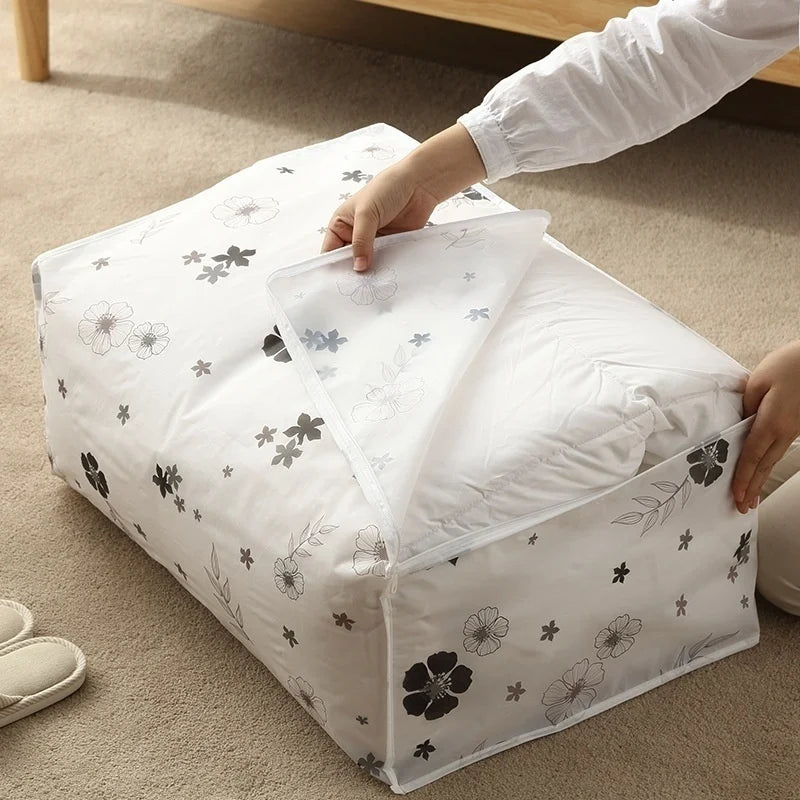 Foldable Storage Bag, For Clothes, Pillows, and  Blanket Storage