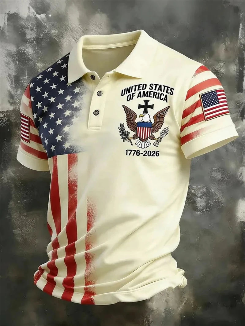 America 250th Anniversary Polo Shirt