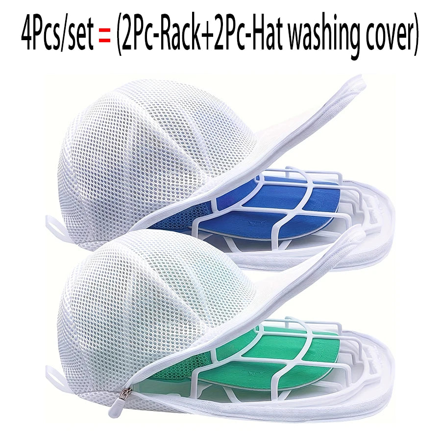 Hat washer laundry accessories, sturdy anti deformation hat protection frame