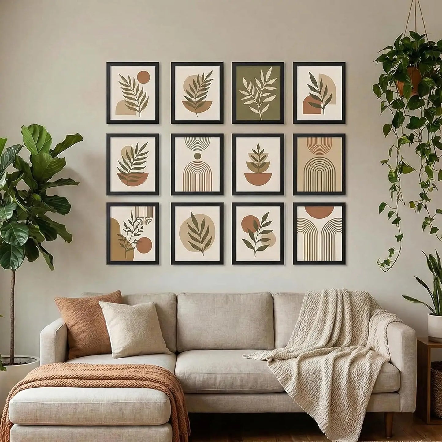 12‑Pack Black 8×10 Picture Frames – Multi‑Use Photo Frames for Wall or Tabletop Display