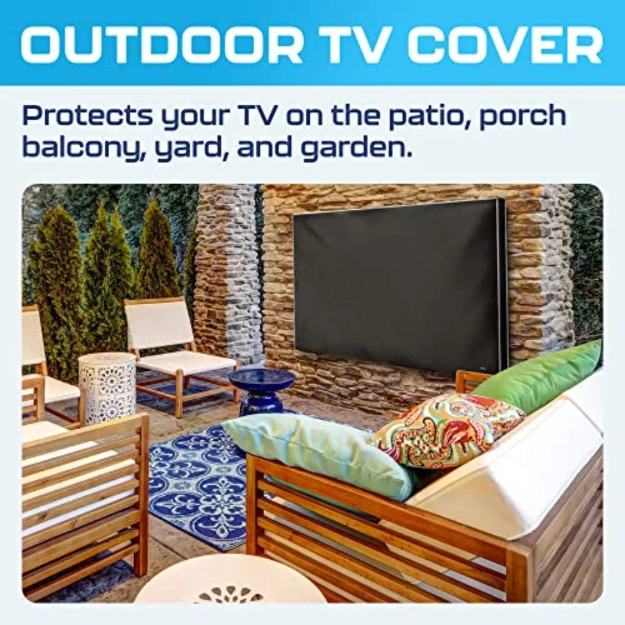 Outdoor Weatherproof TV Cover - 65 Inch