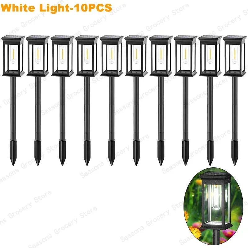 Waterproof LED Solar Lights – Automatic Dusk‑to‑Dawn Outdoor Lighting